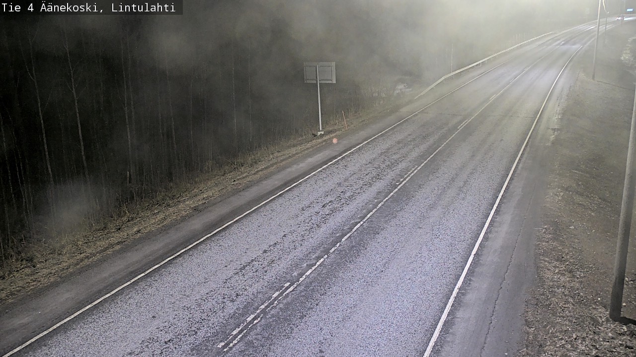 Weather Camera Image Road 4 Äänekoski, Lintulahti, Äänekoski, Keski-Suomi