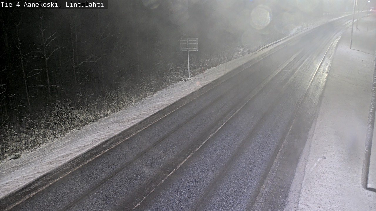 Weather Camera Image Väg 4 Äänekoski, Lintulahti, Äänekoski, Keski-Suomi
