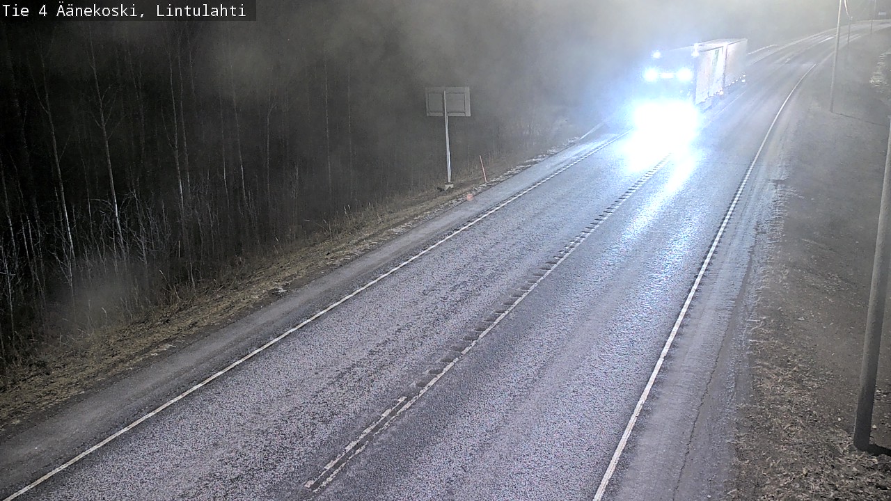 Weather Camera Image Road 4 Äänekoski, Lintulahti, Äänekoski, Keski-Suomi