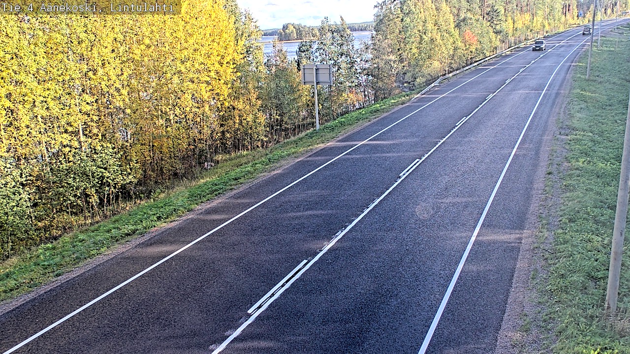 Weather Camera Image Road 4 Äänekoski, Lintulahti, Äänekoski, Keski-Suomi
