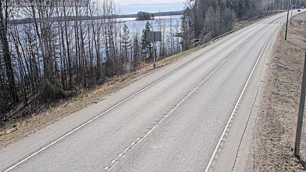 Weather Camera Image Väg 4 Äänekoski, Lintulahti, Äänekoski, Keski-Suomi