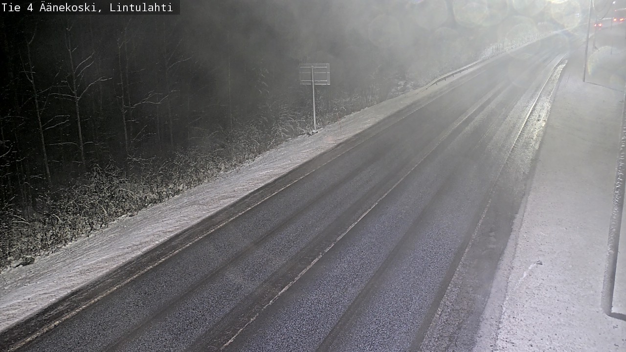 Weather Camera Image Väg 4 Äänekoski, Lintulahti, Äänekoski, Keski-Suomi