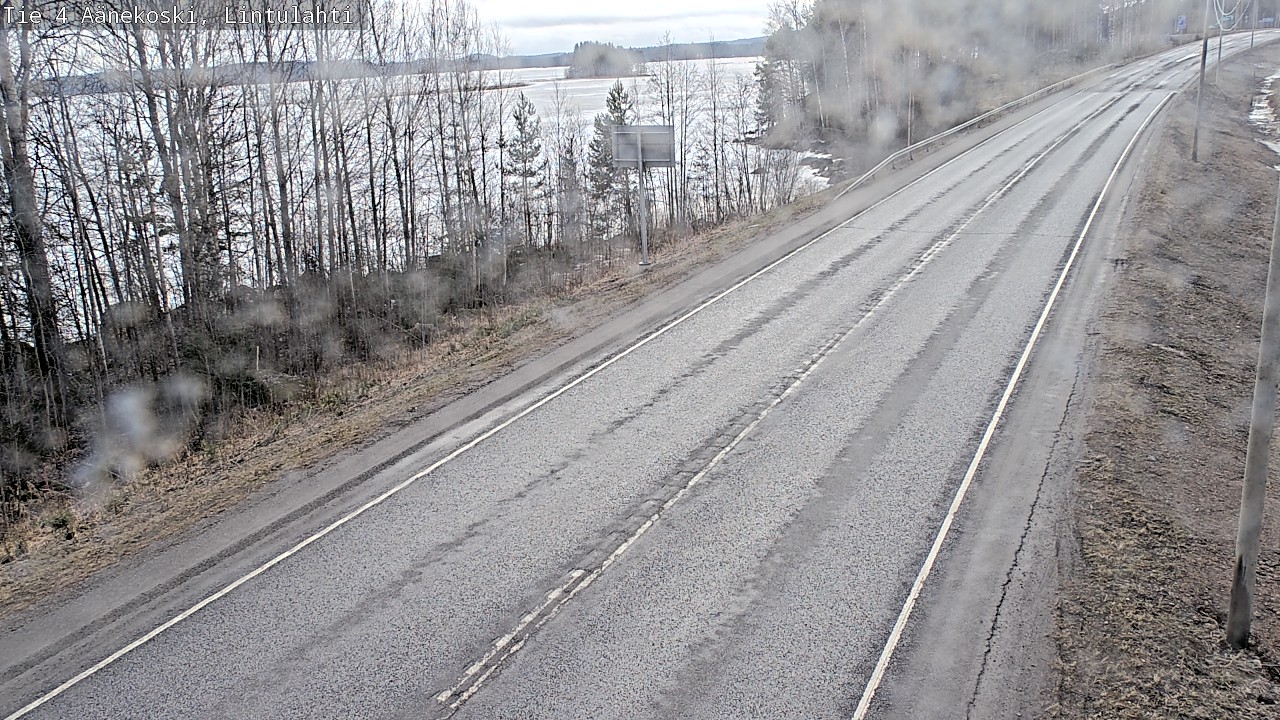 Weather Camera Image Road 4 Äänekoski, Lintulahti, Äänekoski, Keski-Suomi
