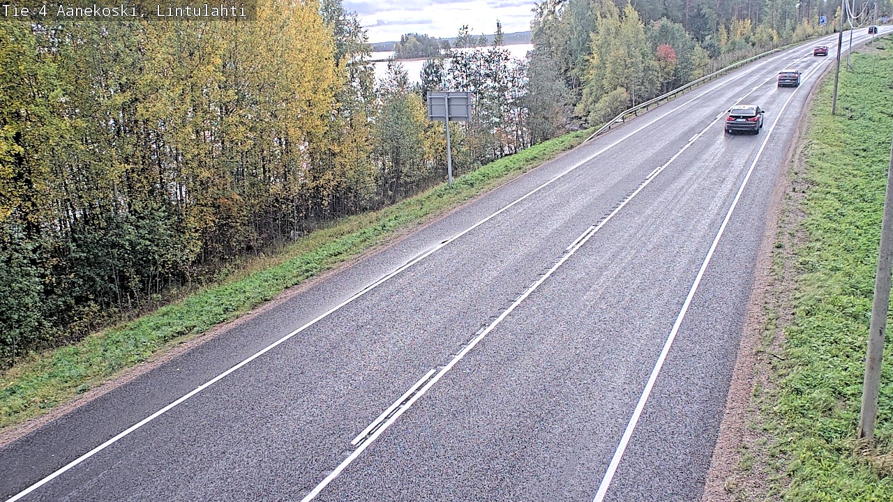 Weather Camera Image Road 4 Äänekoski, Lintulahti, Äänekoski, Keski-Suomi