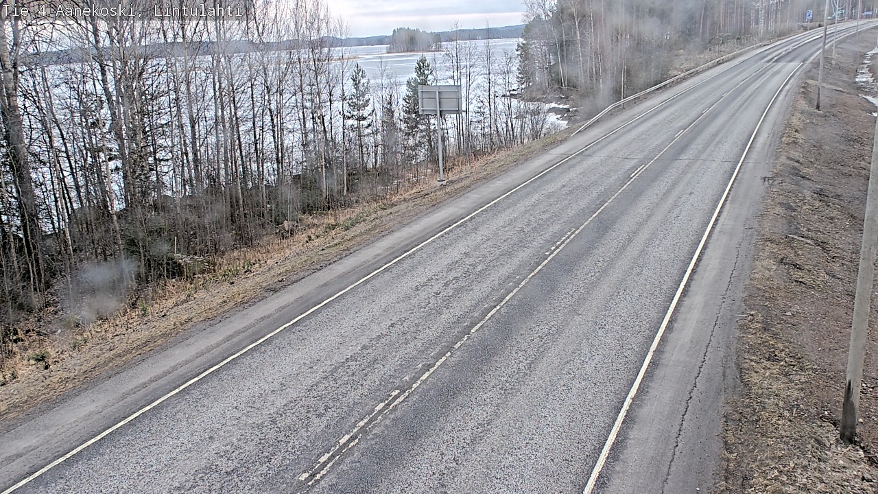 Weather Camera Image Road 4 Äänekoski, Lintulahti, Äänekoski, Keski-Suomi