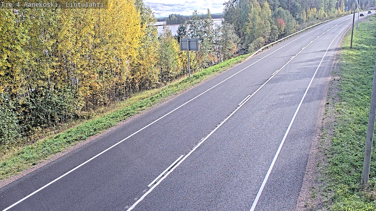 Weather Camera Image Road 4 Äänekoski, Lintulahti, Äänekoski, Keski-Suomi