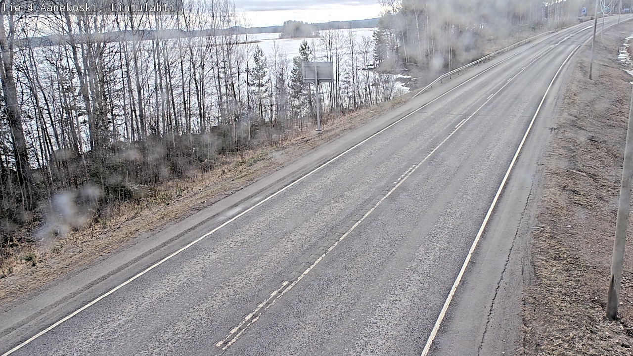 Weather Camera Image Road 4 Äänekoski, Lintulahti, Äänekoski, Keski-Suomi