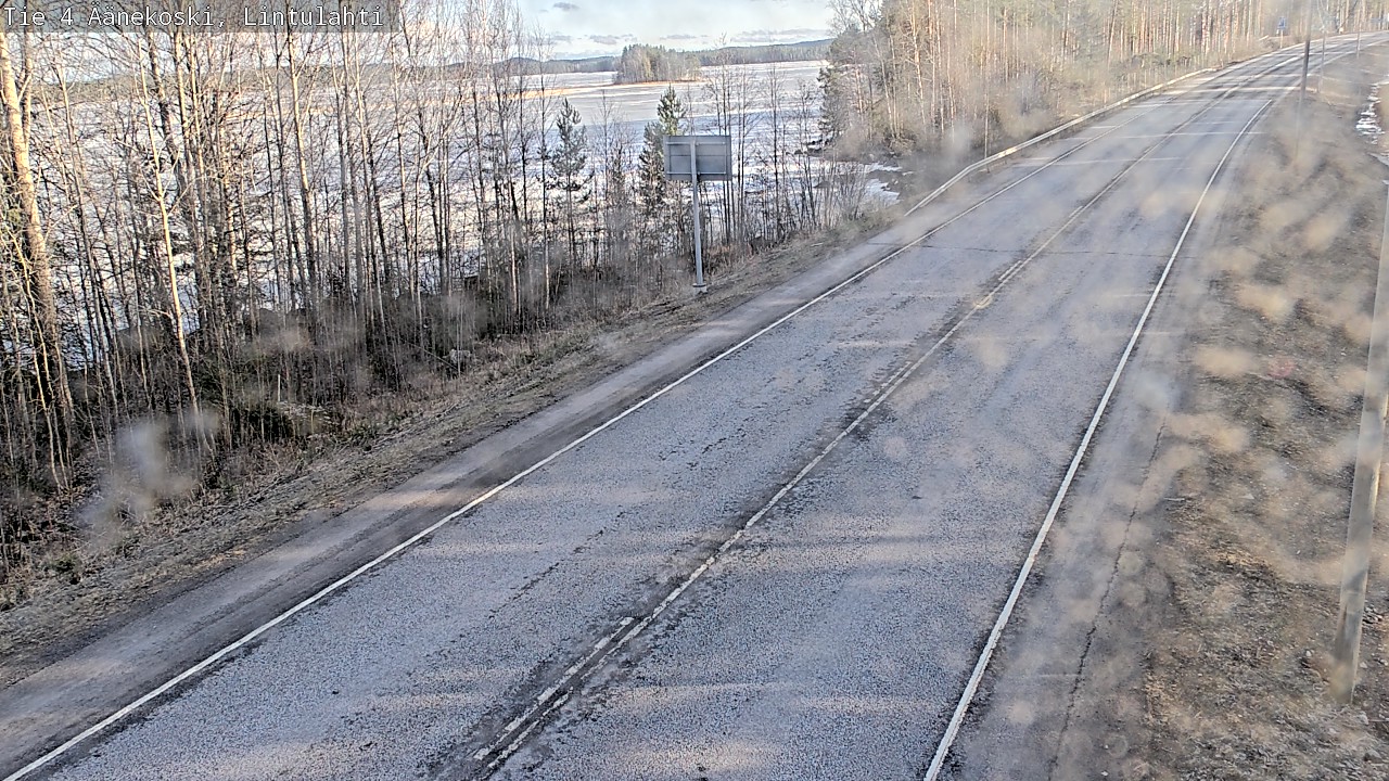 Weather Camera Image Road 4 Äänekoski, Lintulahti, Äänekoski, Keski-Suomi