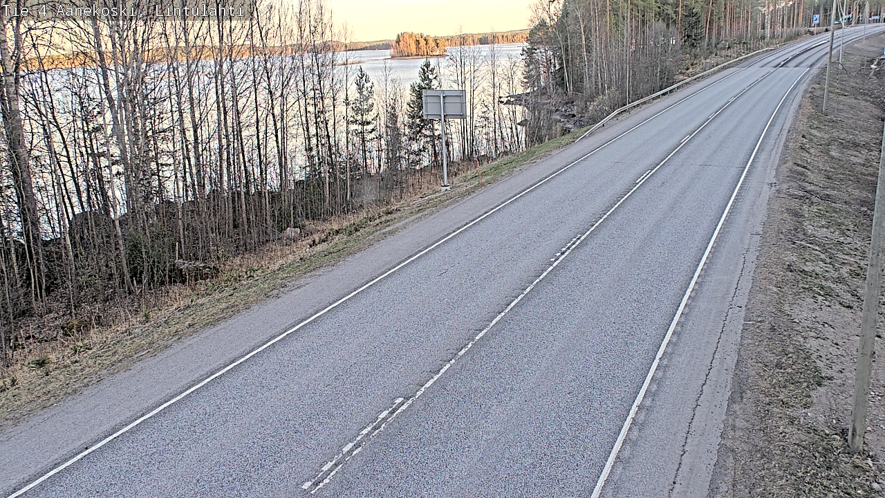 Weather Camera Image Väg 4 Äänekoski, Lintulahti, Äänekoski, Keski-Suomi