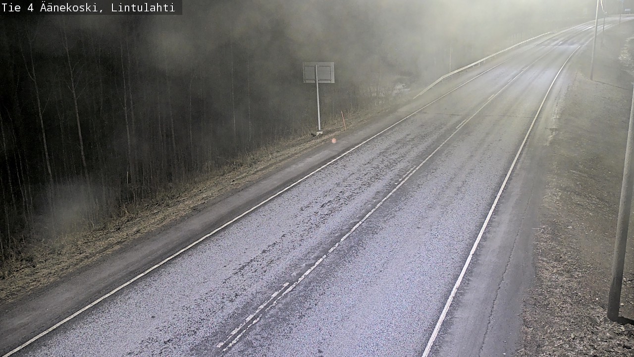 Weather Camera Image Road 4 Äänekoski, Lintulahti, Äänekoski, Keski-Suomi