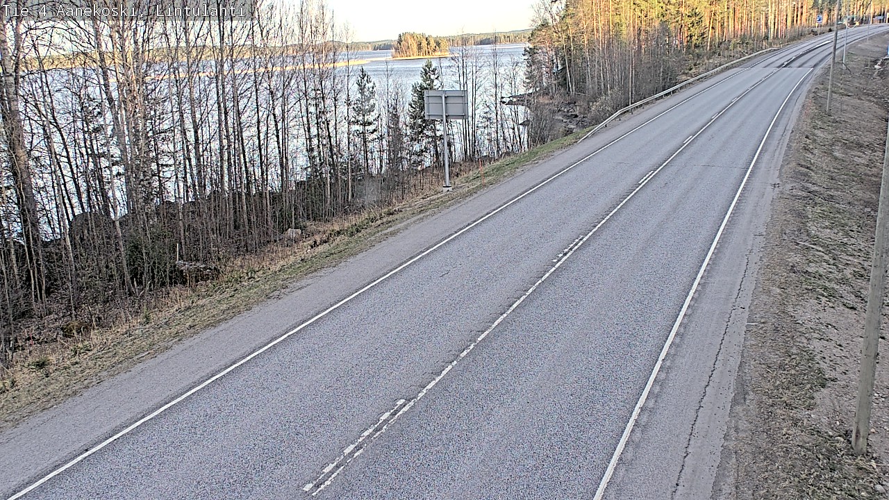 Weather Camera Image Väg 4 Äänekoski, Lintulahti, Äänekoski, Keski-Suomi