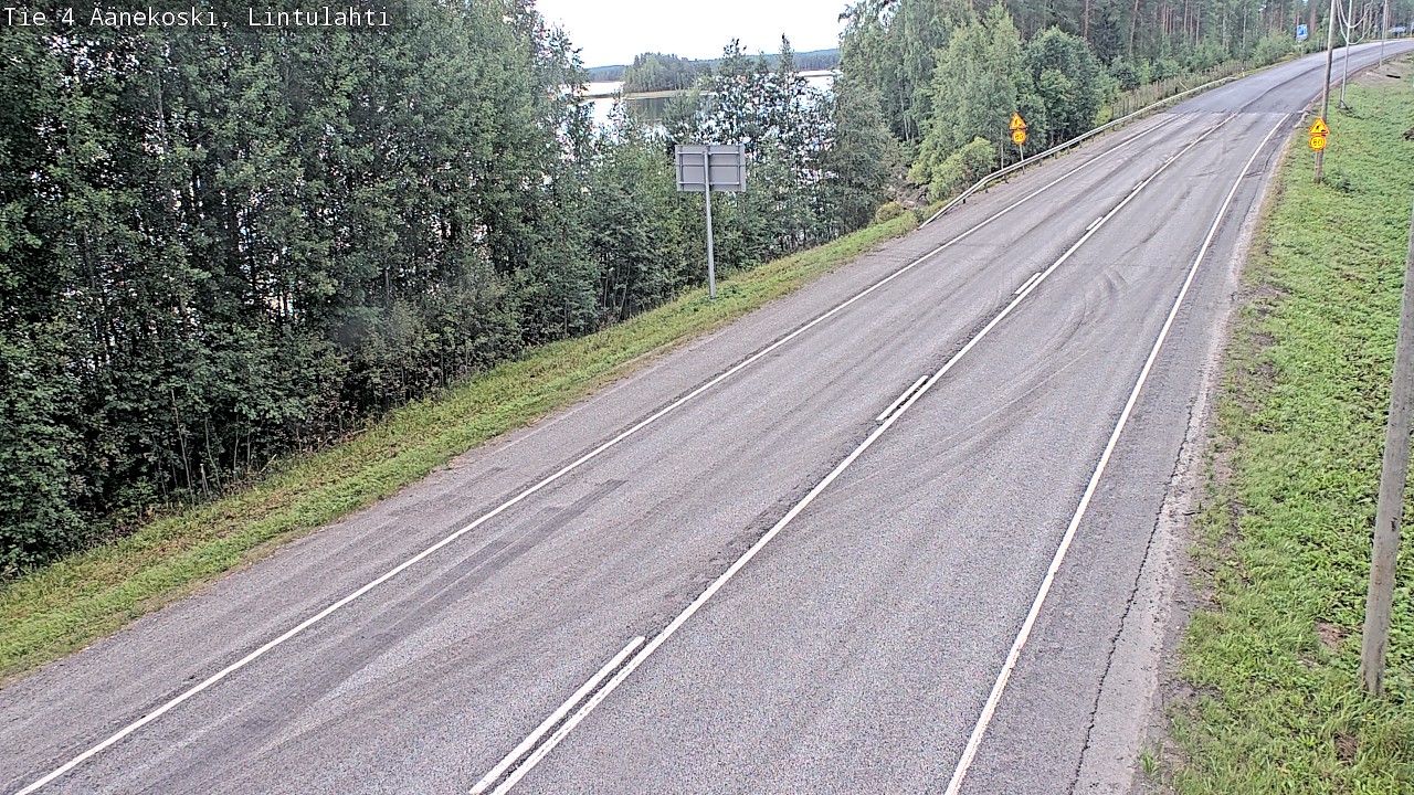 Weather Camera Image Road 4 Äänekoski, Lintulahti, Äänekoski, Keski-Suomi
