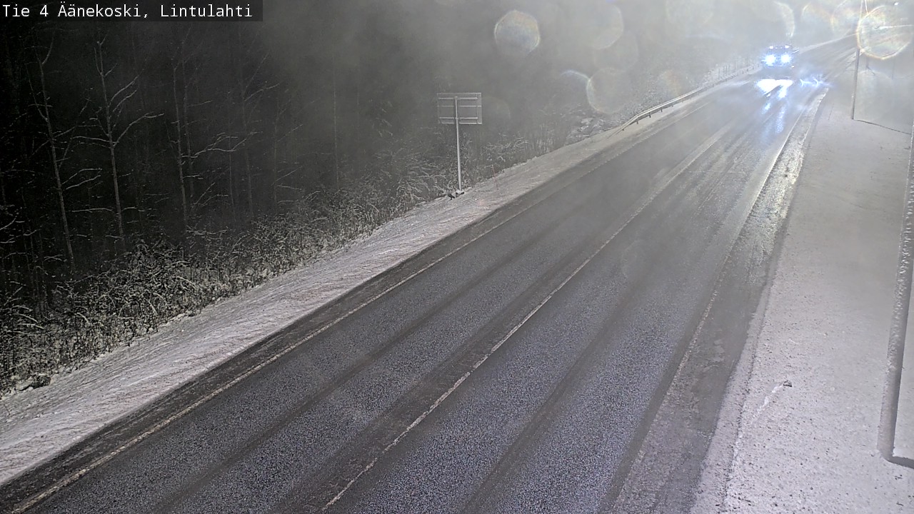 Weather Camera Image Väg 4 Äänekoski, Lintulahti, Äänekoski, Keski-Suomi