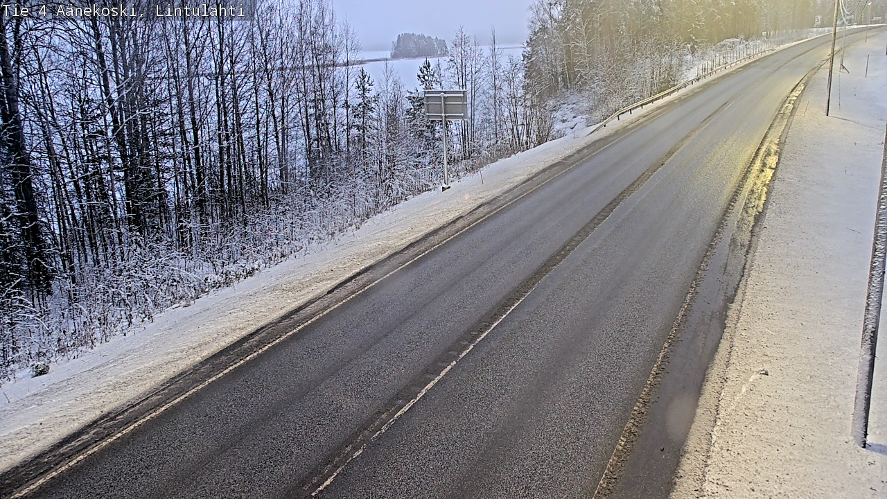 Weather Camera Image Väg 4 Äänekoski, Lintulahti, Äänekoski, Keski-Suomi