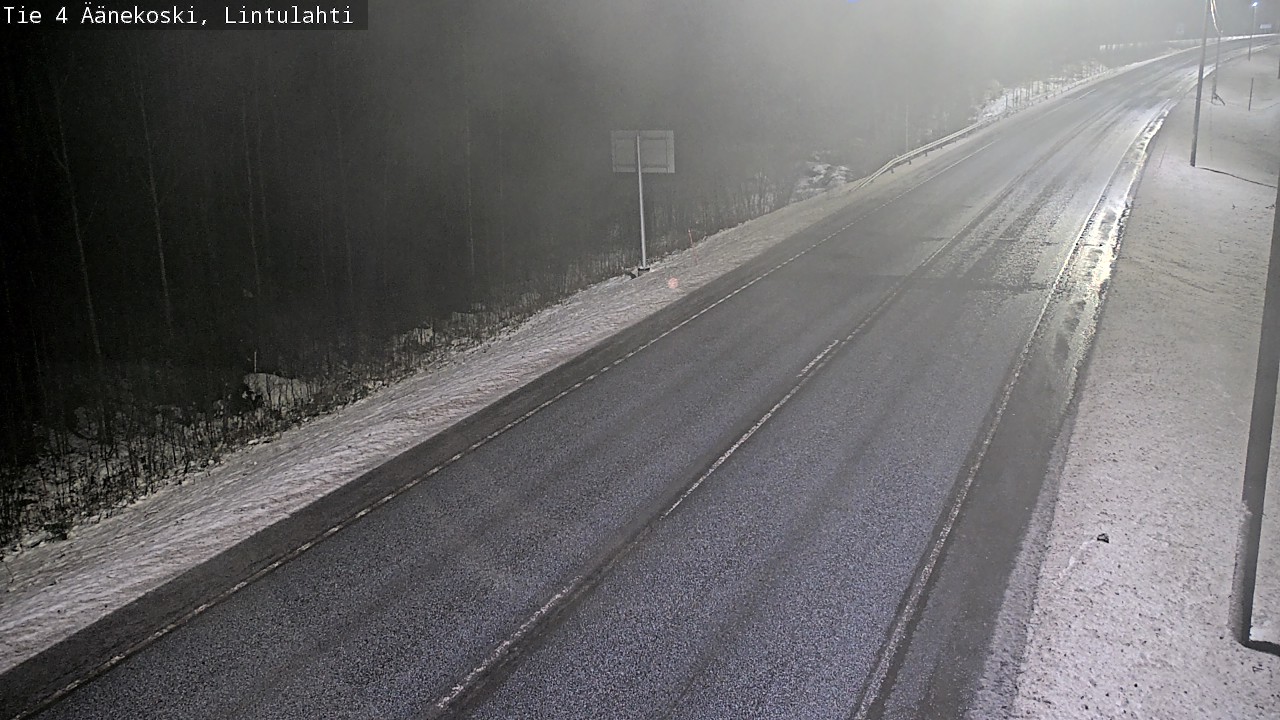 Weather Camera Image Väg 4 Äänekoski, Lintulahti, Äänekoski, Keski-Suomi