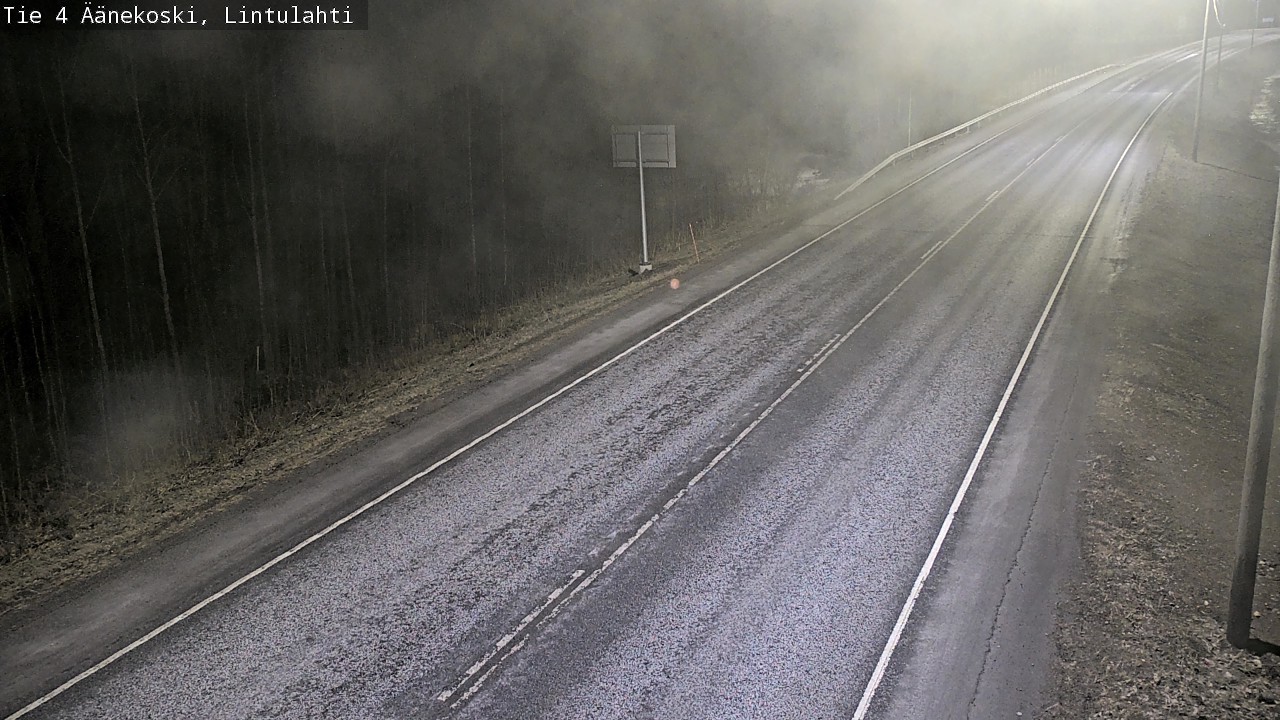 Weather Camera Image Road 4 Äänekoski, Lintulahti, Äänekoski, Keski-Suomi