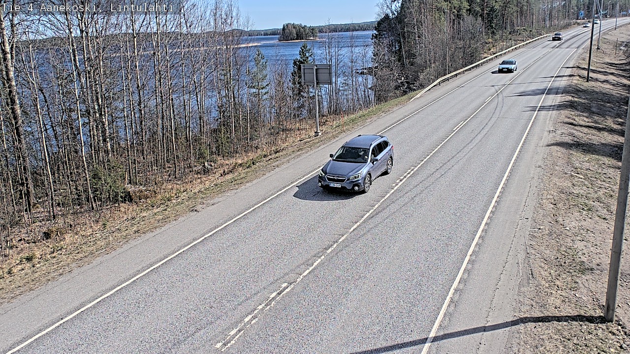 Weather Camera Image Väg 4 Äänekoski, Lintulahti, Äänekoski, Keski-Suomi