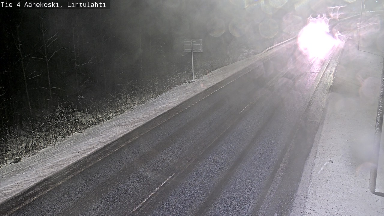 Weather Camera Image Väg 4 Äänekoski, Lintulahti, Äänekoski, Keski-Suomi