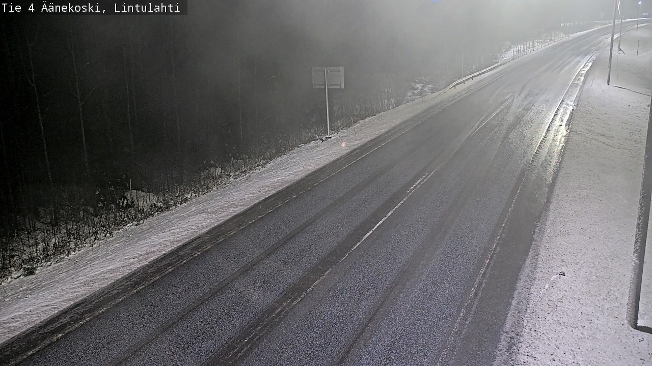 Weather Camera Image Väg 4 Äänekoski, Lintulahti, Äänekoski, Keski-Suomi