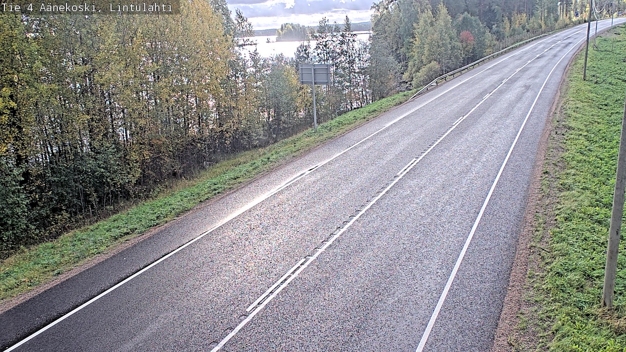 Weather Camera Image Road 4 Äänekoski, Lintulahti, Äänekoski, Keski-Suomi