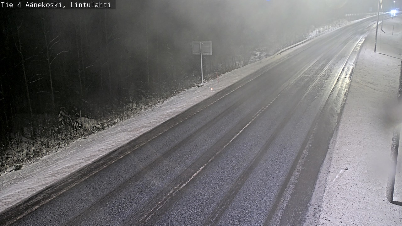 Weather Camera Image Väg 4 Äänekoski, Lintulahti, Äänekoski, Keski-Suomi