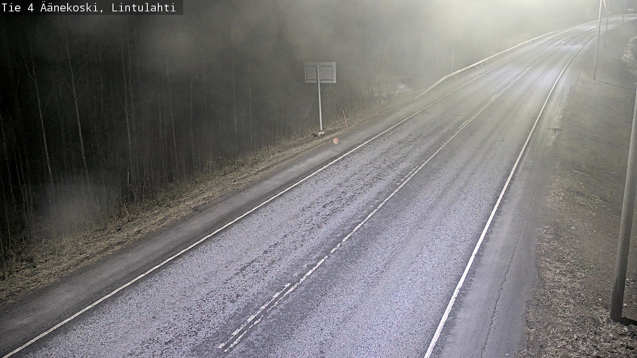 Weather Camera Image Road 4 Äänekoski, Lintulahti, Äänekoski, Keski-Suomi