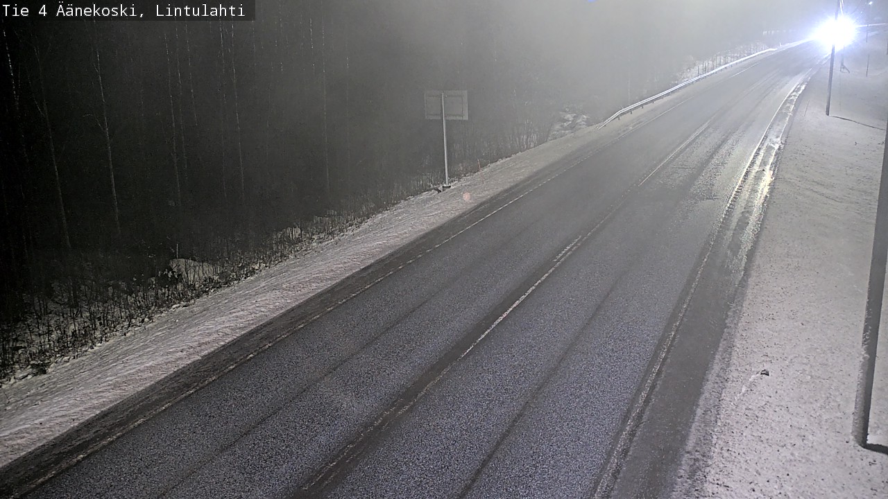 Weather Camera Image Väg 4 Äänekoski, Lintulahti, Äänekoski, Keski-Suomi