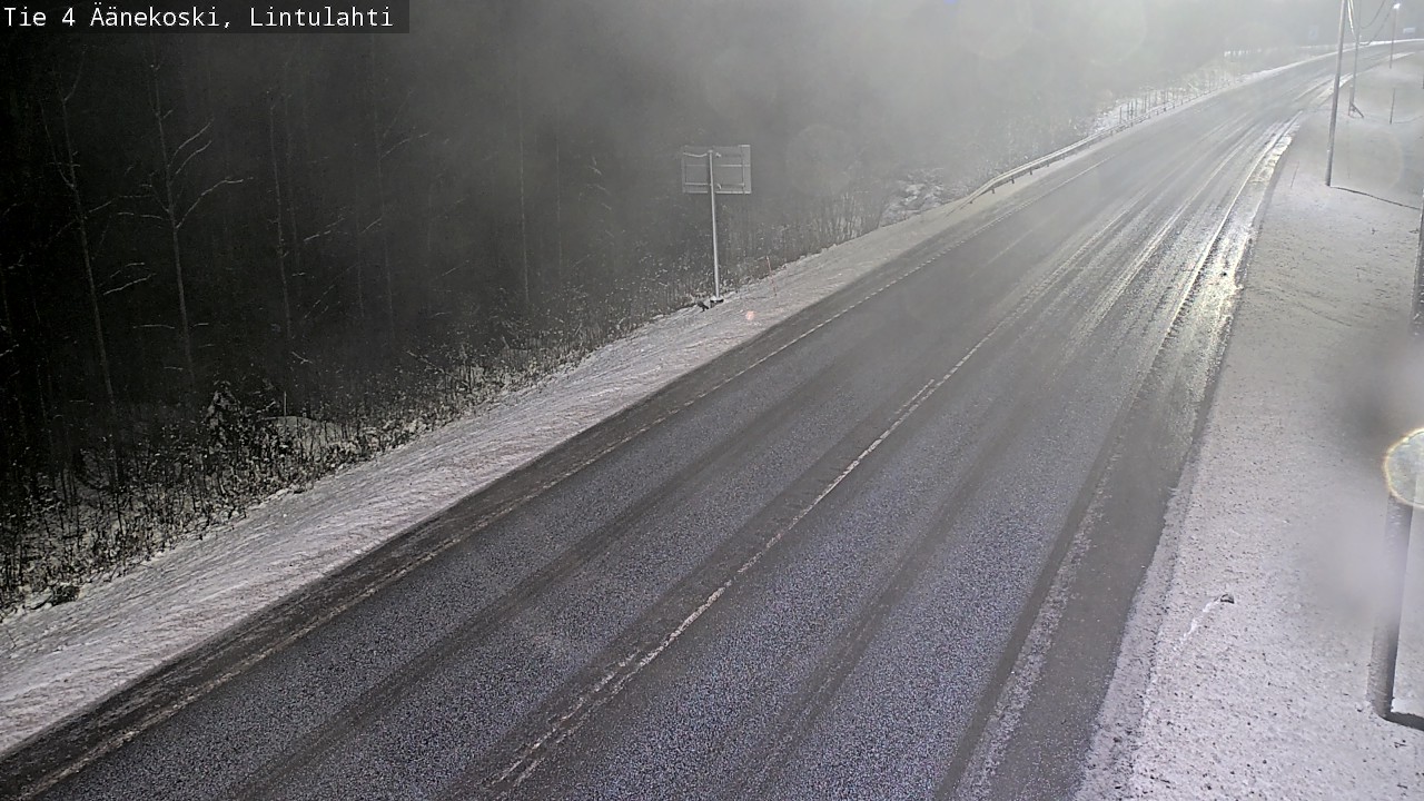 Weather Camera Image Väg 4 Äänekoski, Lintulahti, Äänekoski, Keski-Suomi