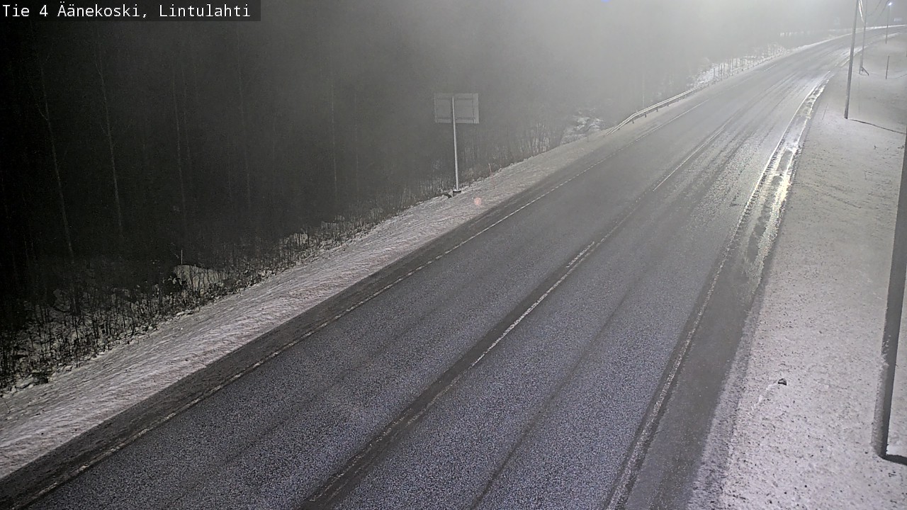 Weather Camera Image Väg 4 Äänekoski, Lintulahti, Äänekoski, Keski-Suomi