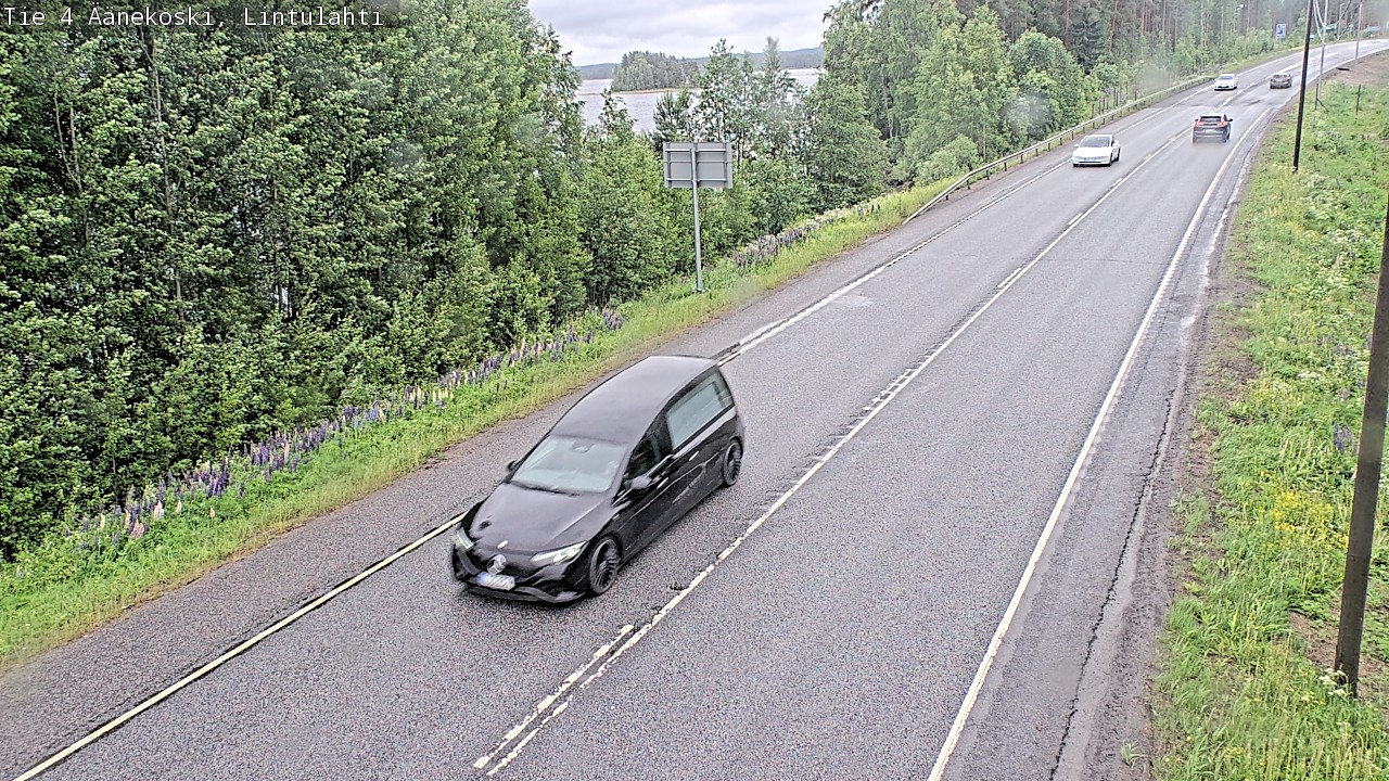 Weather Camera Image Väg 4 Äänekoski, Lintulahti, Äänekoski, Keski-Suomi