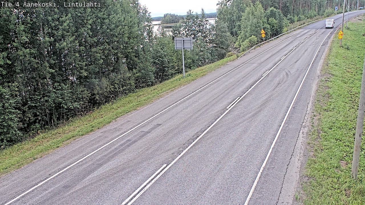 Weather Camera Image Road 4 Äänekoski, Lintulahti, Äänekoski, Keski-Suomi