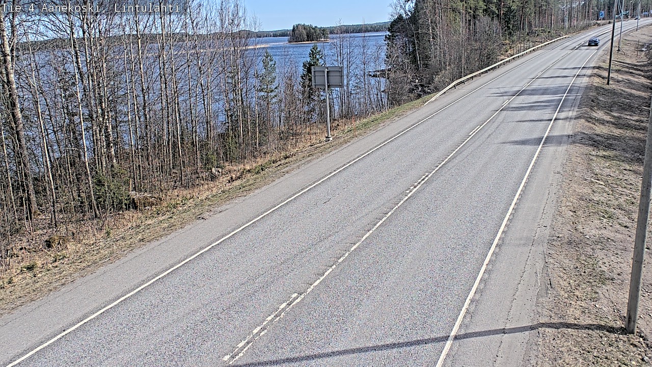 Weather Camera Image Väg 4 Äänekoski, Lintulahti, Äänekoski, Keski-Suomi