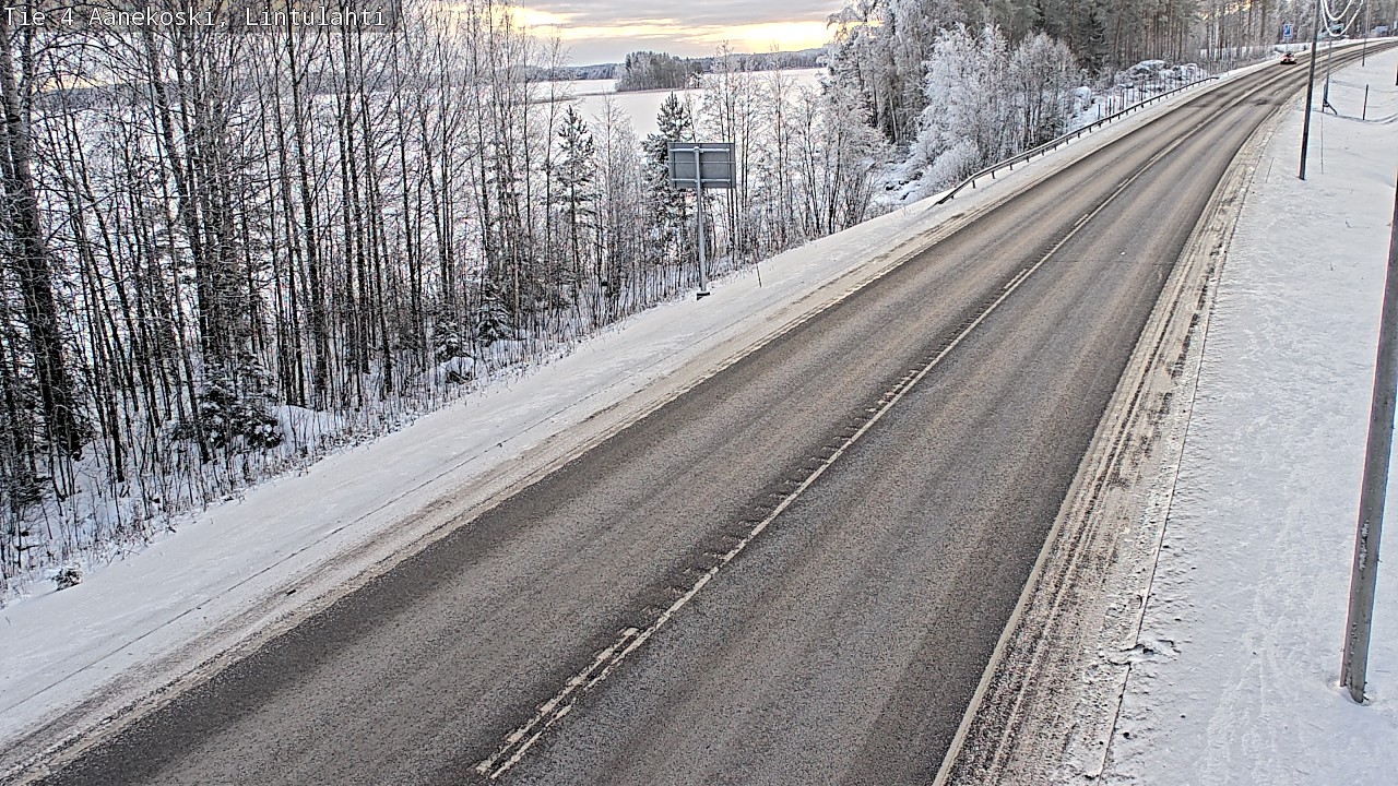 Weather Camera Image Road 4 Äänekoski, Lintulahti, Äänekoski, Keski-Suomi