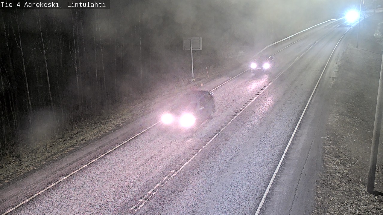 Weather Camera Image Road 4 Äänekoski, Lintulahti, Äänekoski, Keski-Suomi