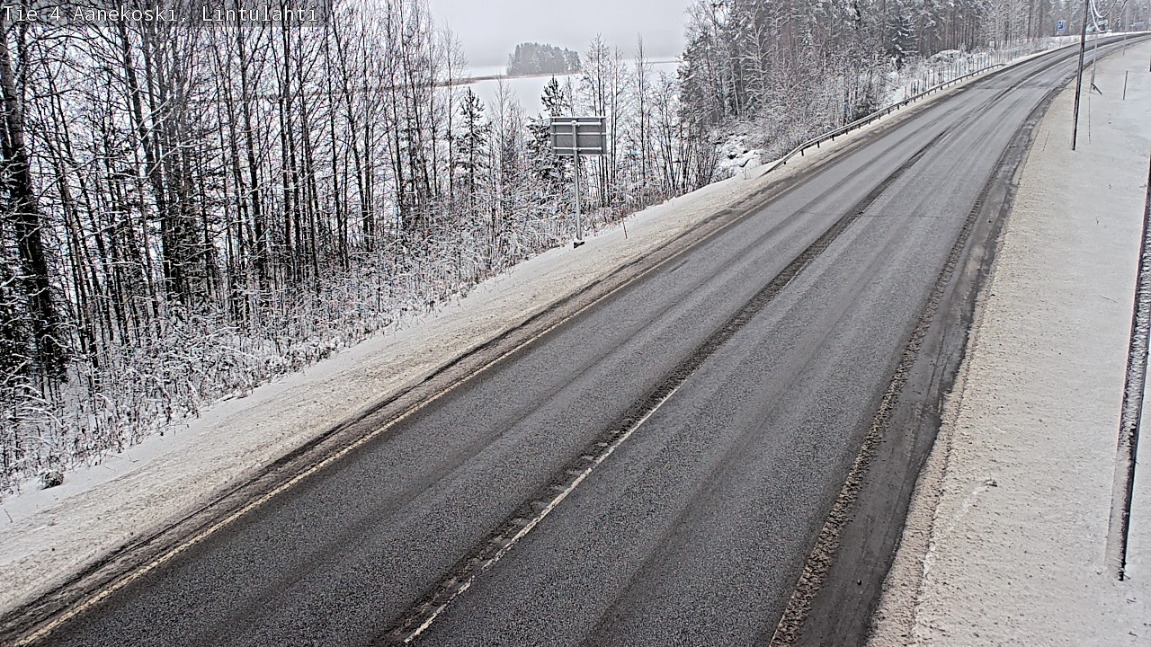Weather Camera Image Väg 4 Äänekoski, Lintulahti, Äänekoski, Keski-Suomi
