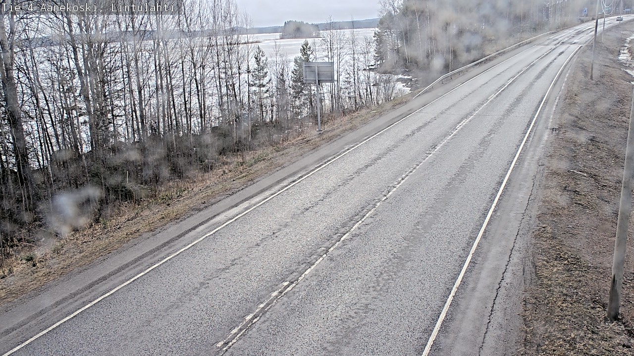 Weather Camera Image Road 4 Äänekoski, Lintulahti, Äänekoski, Keski-Suomi
