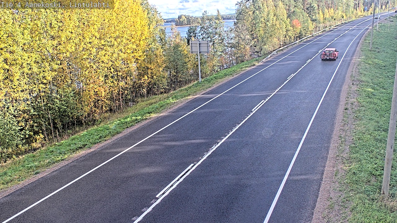 Weather Camera Image Road 4 Äänekoski, Lintulahti, Äänekoski, Keski-Suomi