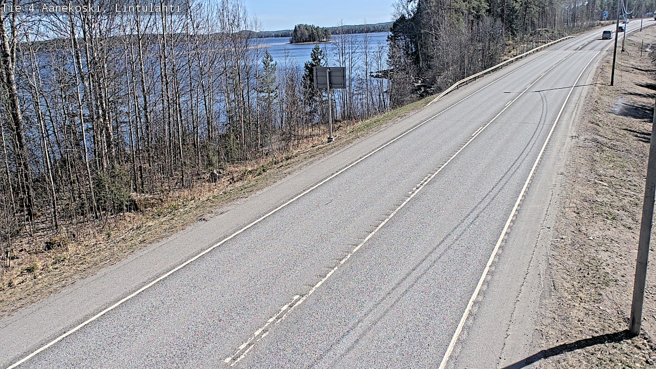 Weather Camera Image Väg 4 Äänekoski, Lintulahti, Äänekoski, Keski-Suomi