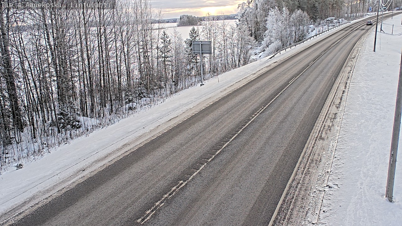 Weather Camera Image Road 4 Äänekoski, Lintulahti, Äänekoski, Keski-Suomi