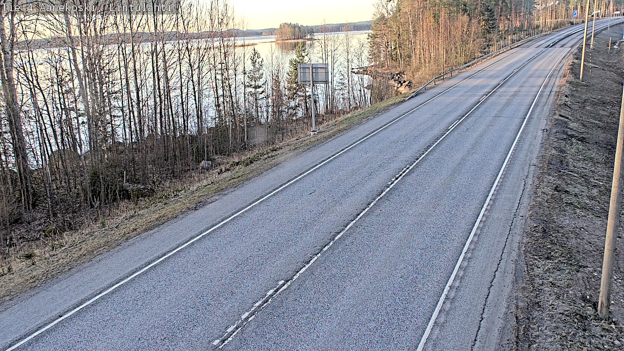 Weather Camera Image Väg 4 Äänekoski, Lintulahti, Äänekoski, Keski-Suomi