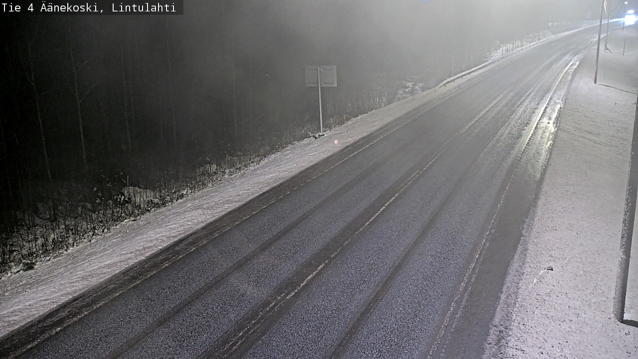 Weather Camera Image Väg 4 Äänekoski, Lintulahti, Äänekoski, Keski-Suomi