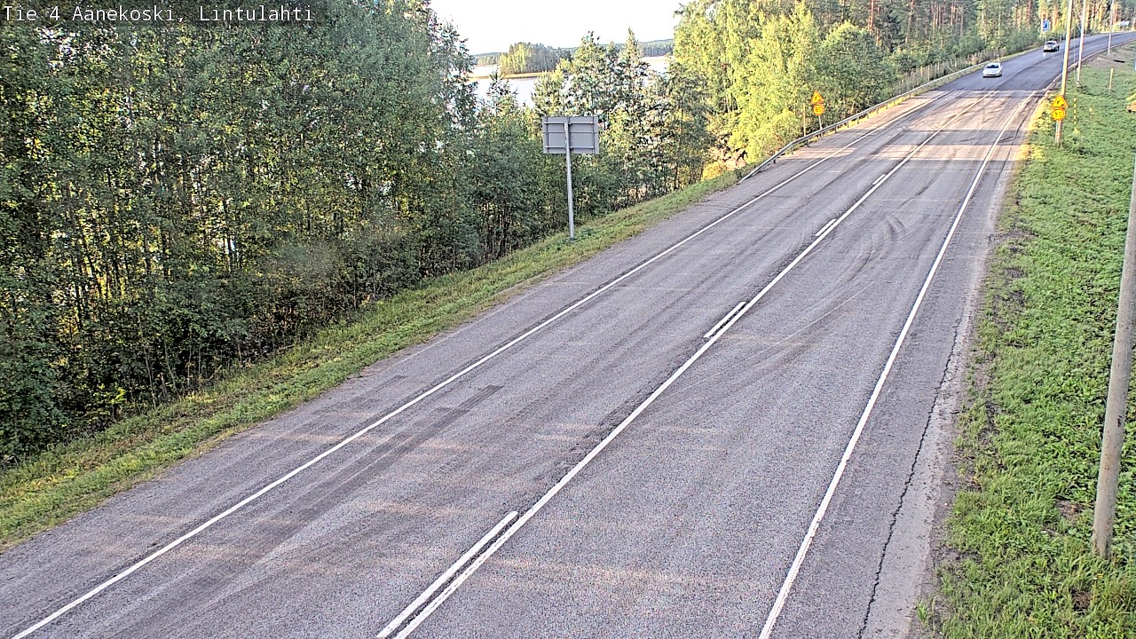Weather Camera Image Road 4 Äänekoski, Lintulahti, Äänekoski, Keski-Suomi