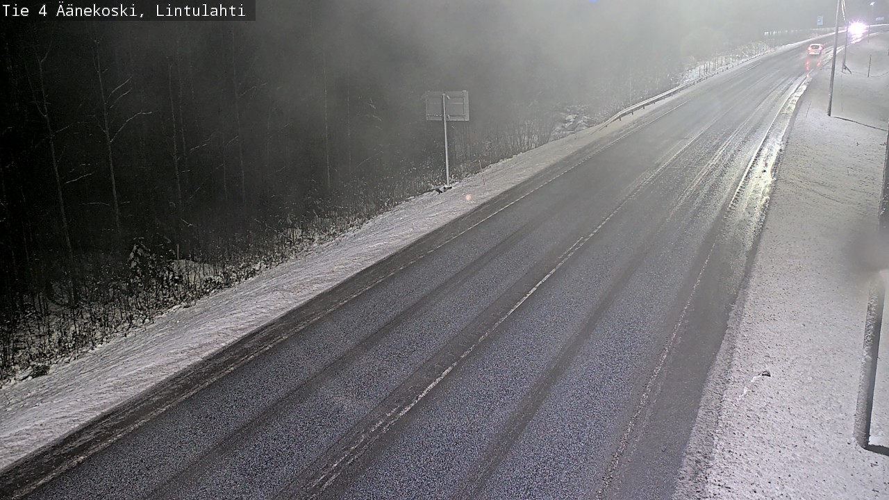 Weather Camera Image Väg 4 Äänekoski, Lintulahti, Äänekoski, Keski-Suomi