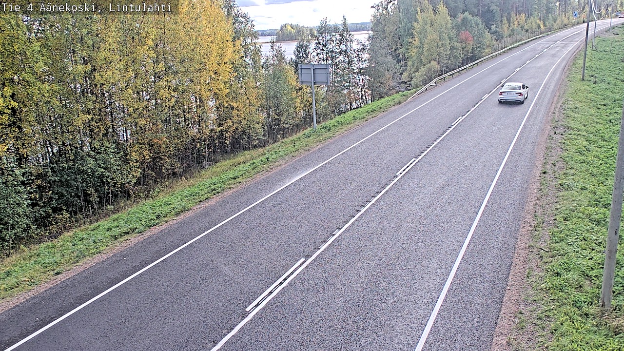 Weather Camera Image Road 4 Äänekoski, Lintulahti, Äänekoski, Keski-Suomi