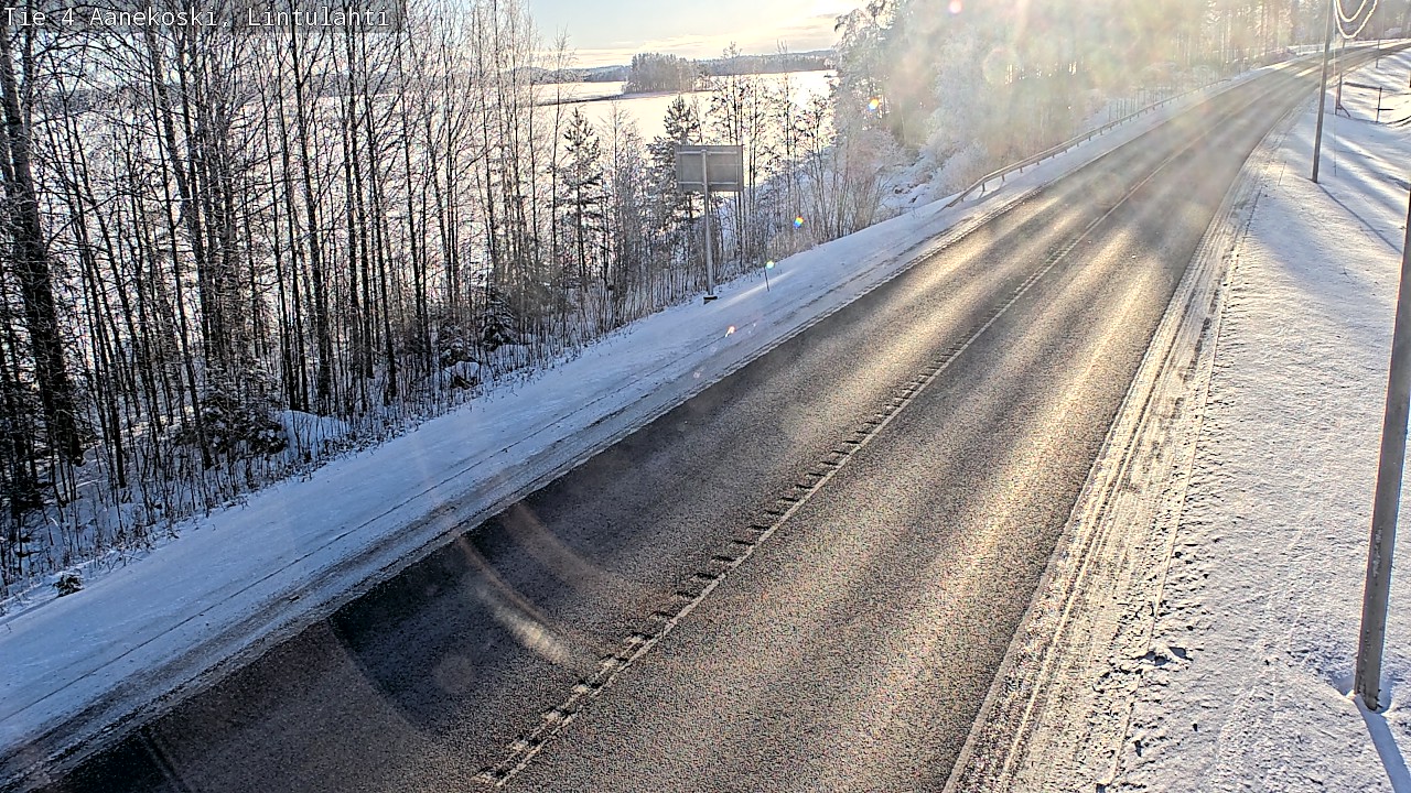 Weather Camera Image Road 4 Äänekoski, Lintulahti, Äänekoski, Keski-Suomi