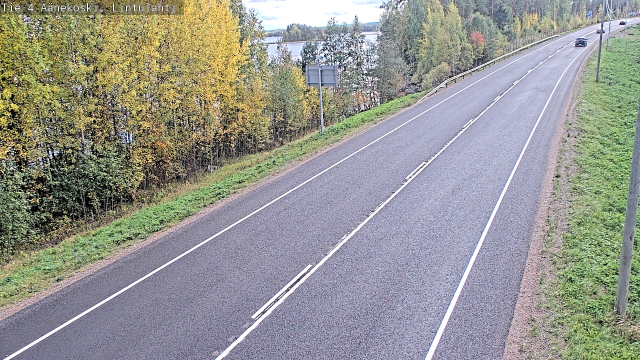 Weather Camera Image Road 4 Äänekoski, Lintulahti, Äänekoski, Keski-Suomi