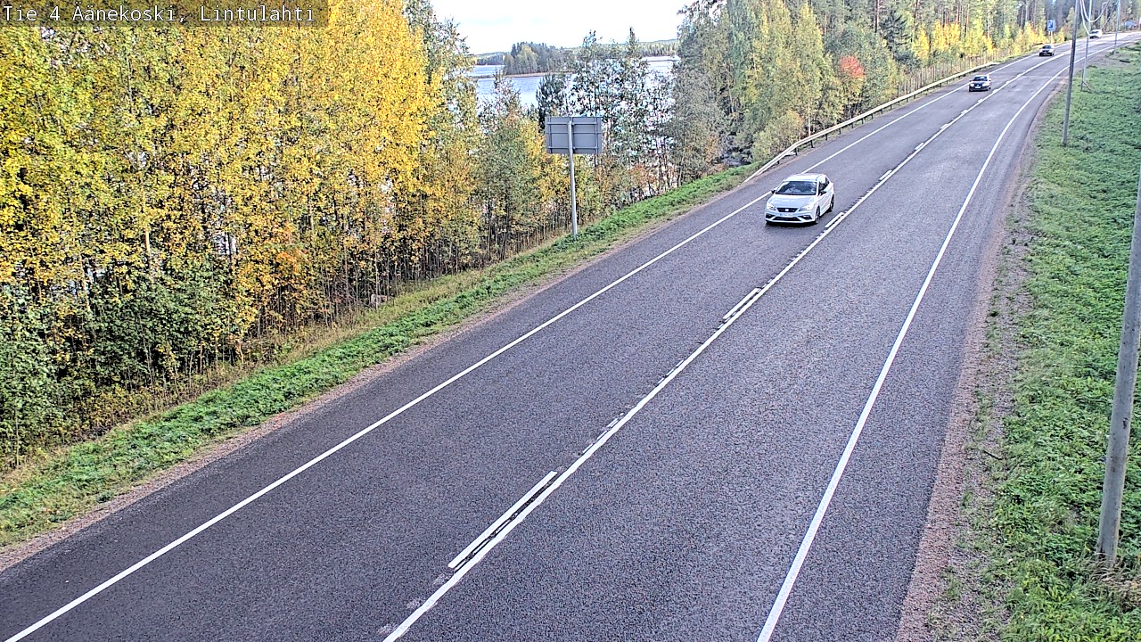 Weather Camera Image Road 4 Äänekoski, Lintulahti, Äänekoski, Keski-Suomi