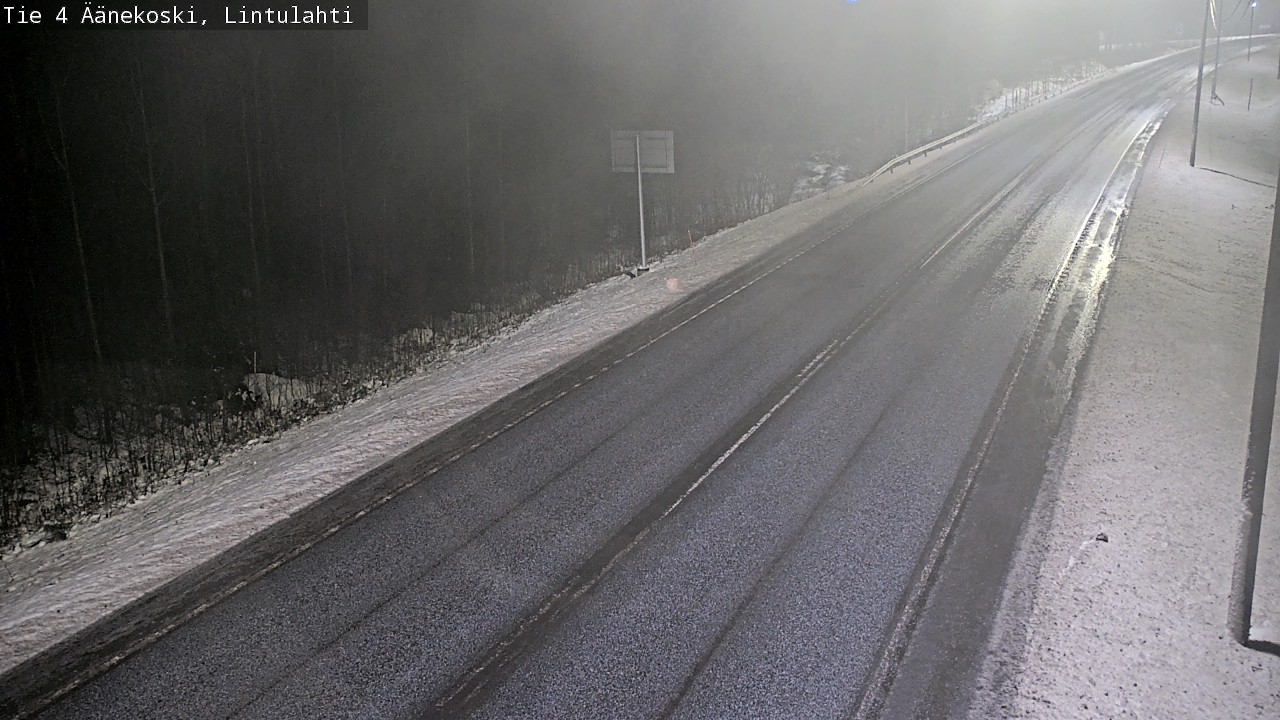 Weather Camera Image Väg 4 Äänekoski, Lintulahti, Äänekoski, Keski-Suomi