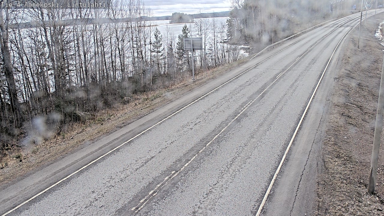 Weather Camera Image Road 4 Äänekoski, Lintulahti, Äänekoski, Keski-Suomi