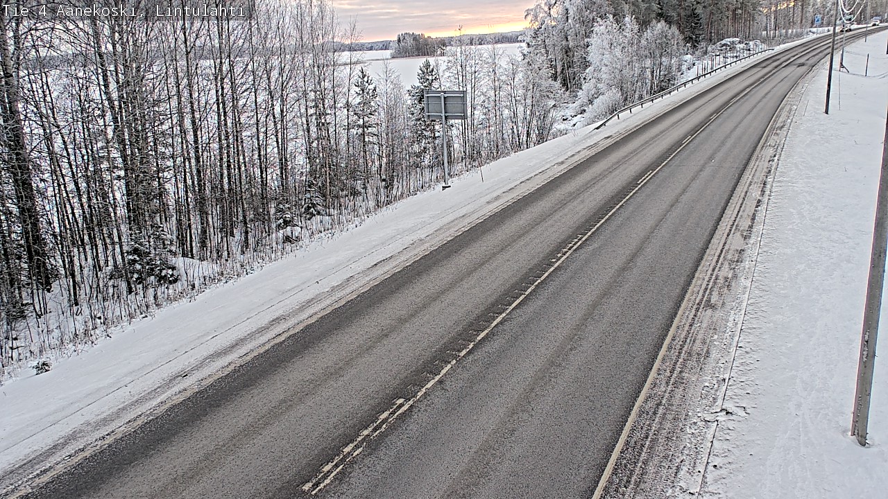 Weather Camera Image Road 4 Äänekoski, Lintulahti, Äänekoski, Keski-Suomi
